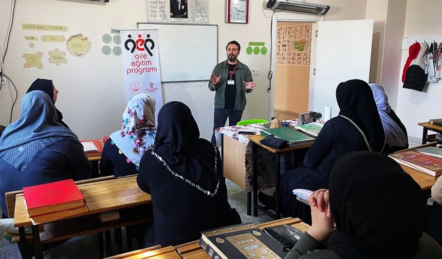 Batman'da Kur'an kurslarında aile ve mahremiyet bilinci eğitimi verildi
