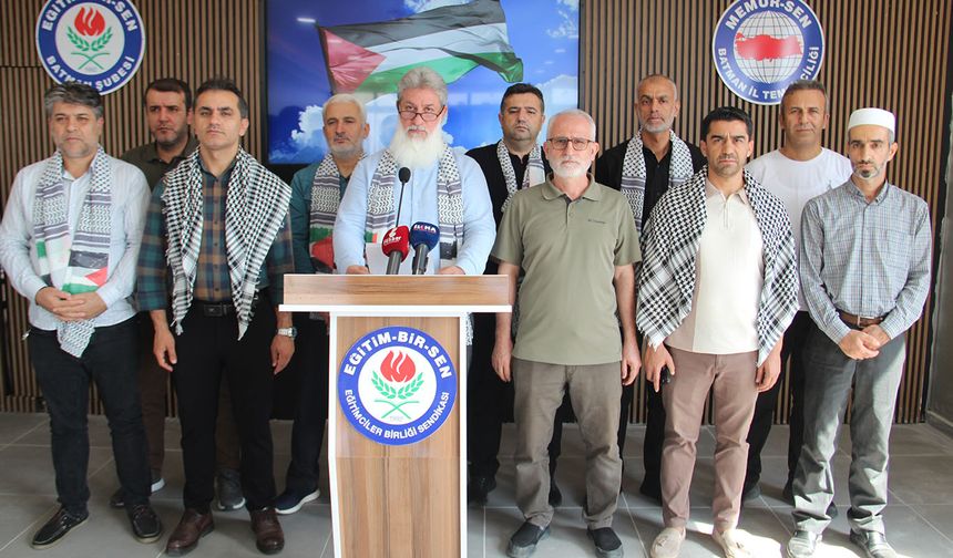 Batman'daki STK'lar: HAMAS, zulme karşı onurlu bir zafer elde etti