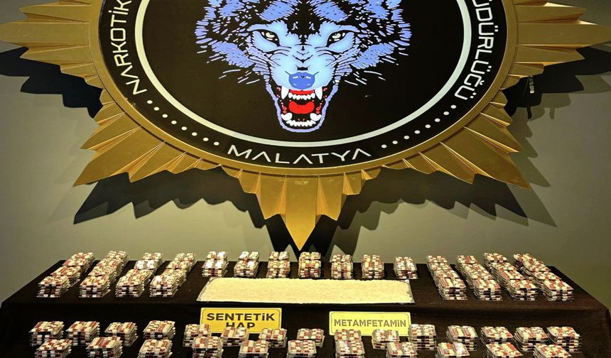 Malatya'da uyuşturucu operasyonu: 10 gözaltı