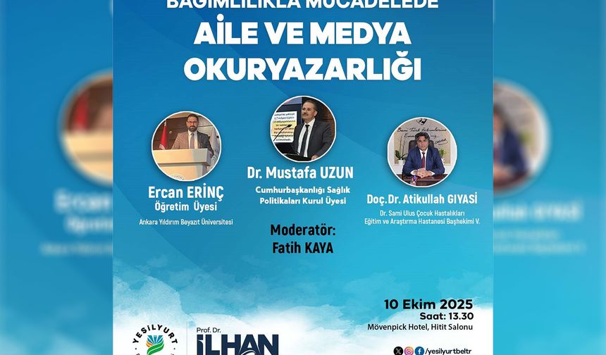Yeşilyurt Belediyesi'nden gençlere yönelik farkındalık paneli