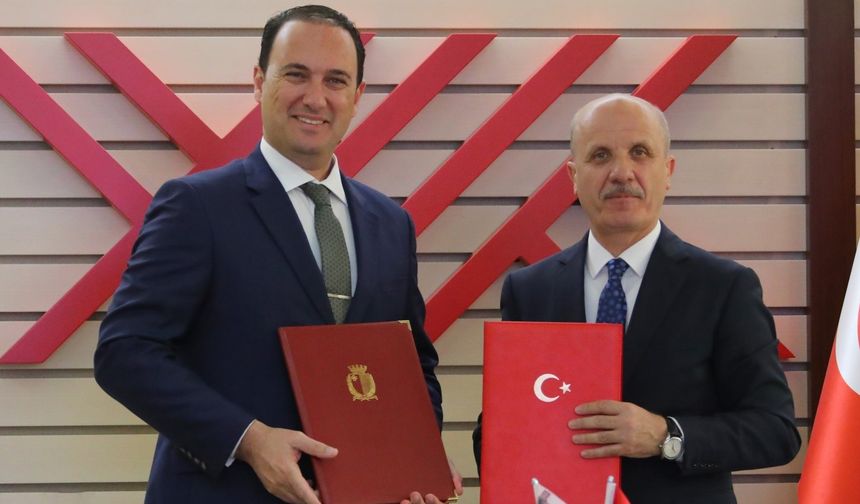 Türkiye ile Malta arasında yükseköğretim Yükseköğretim Kurulu Başkanı Erol Özvar iş birliği mutabakatı