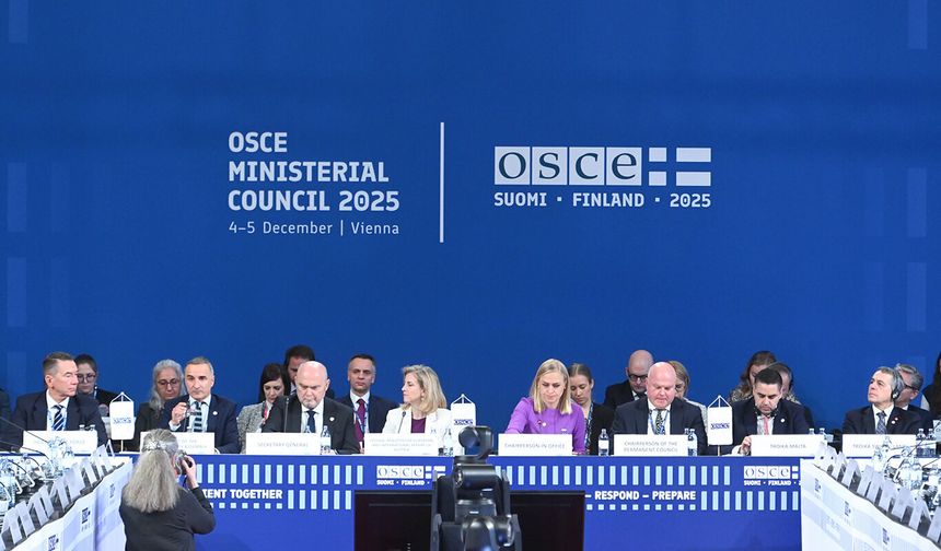 AGİT'in 32. Bakanlar Konseyi Toplantısı sona erdi