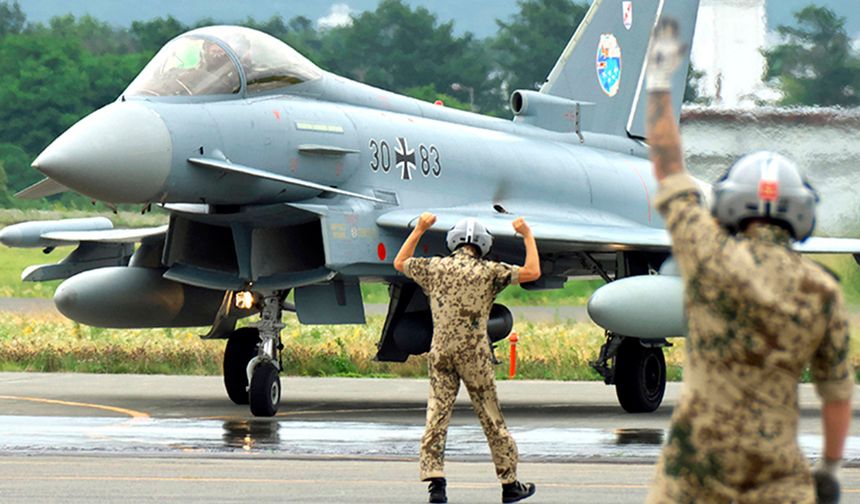Almanya, Polonya'ya asker ve Eurofighter savaş uçağı konuşlandırdı