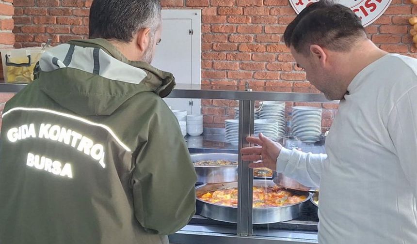 Bursa'da yüksek riskli ürünlere denetim