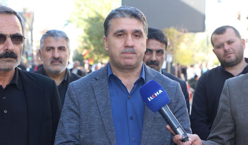 HÜDA PAR Kızıltepe İlçe Başkanı Kavan'dan ilçede yaşanan üzücü olaylar hakkında açıklama