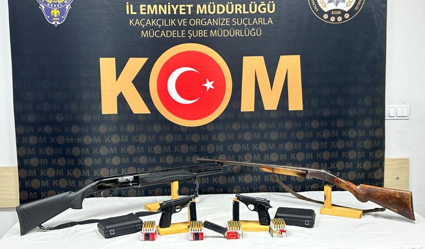 Kastamonu’da silah kaçakçılığı operasyonu: 8 gözaltı