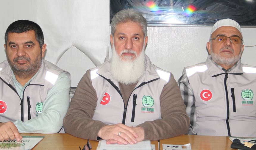 Binlerce aileye yardım ulaştıran Umut Kervanı'ndan Suriye'ye yardım çağrısı