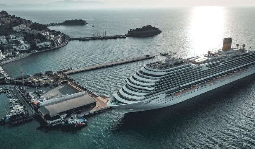 Kruvaziyer yolcu sayısı 2 milyonu aştı