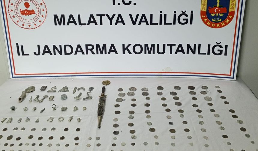 Malatya'da Anadolu Mirası Operasyonu: Çok sayıda tarihi eser ele geçirildi