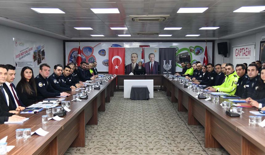 Şanlıurfa’da güvenlik ve asayiş değerlendirme toplantısı yapıldı