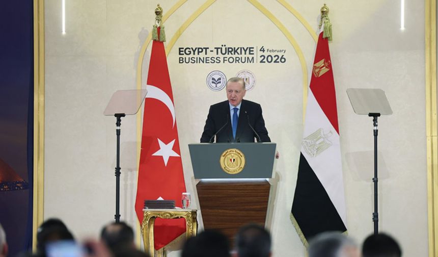 Cumhurbaşkanı Erdoğan: Gazze'nin yeniden imarında da Mısır'la birlikte çalışmak istiyoruz