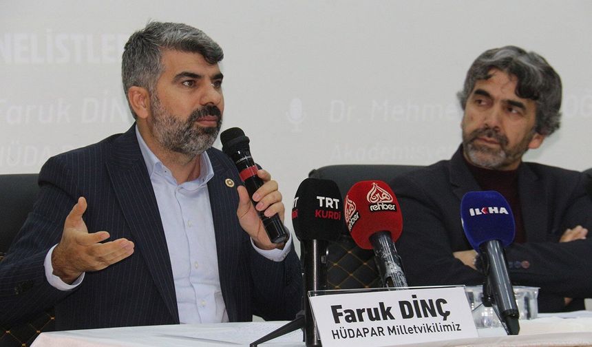 Dinç: Dillere düşmanlık fıtrata ve Allah'ın taksimatına düşmanlıktır