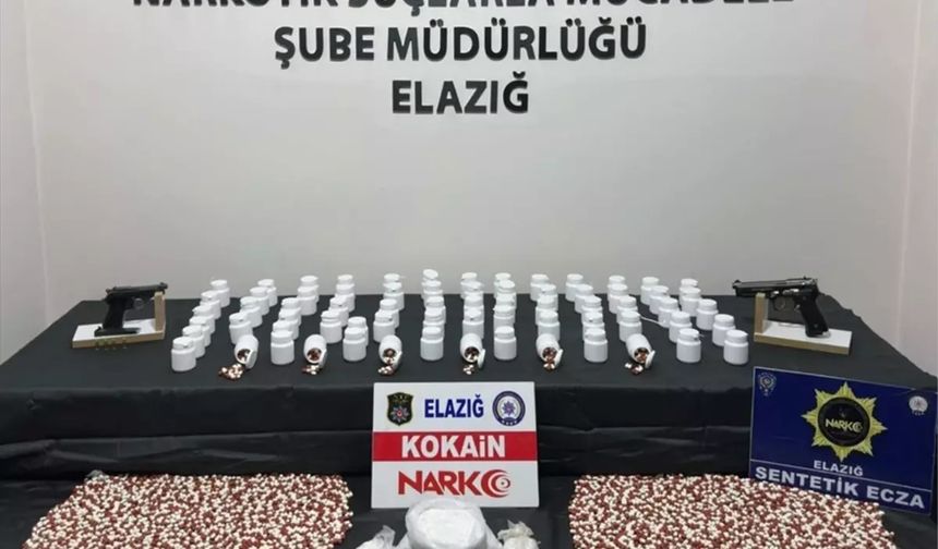 Elazığ'da uyuşturucu operasyonu: 1 tutuklama