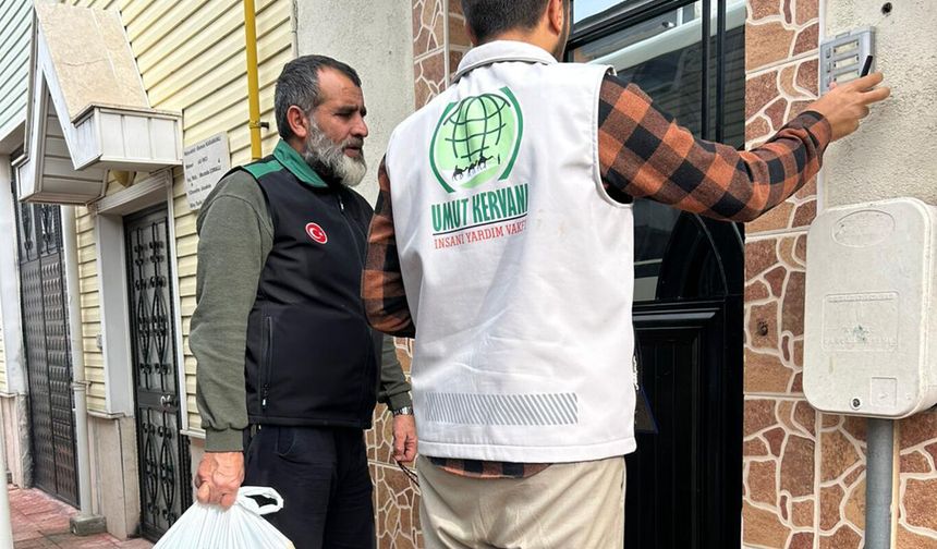 Eskişehir'de iyilik seferberliği: Umut Kervanı şubat ayına "umut"la başladı