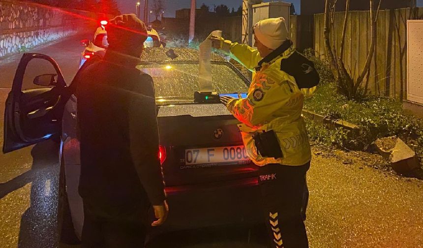 Kocaeli’de drift atan sürücüye 60 bin lira para cezası