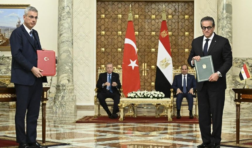 Türkiye ile Mısır arasında sağlık iş birliği mutabakatı imzalandı