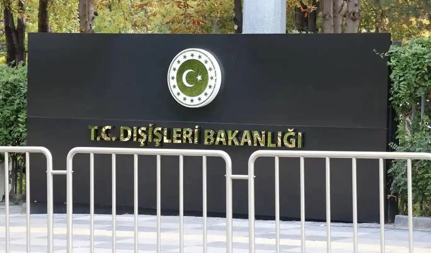 Dışişleri Bakanlığı: Batı Şeria'da Filistinlilere yönelik baskıyı kınıyoruz