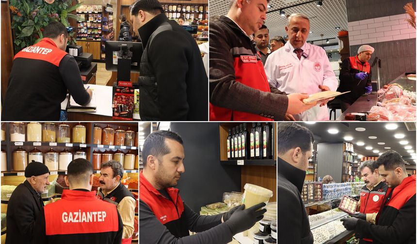 Gaziantep’te bayram öncesi gıda denetimleri arttı