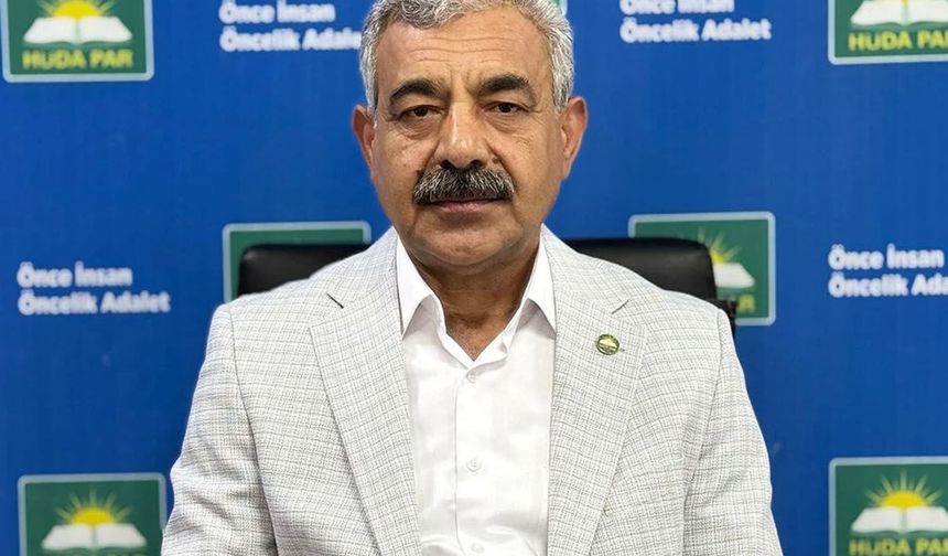 HÜDA PAR İl Başkanı Şahin'den Kadir Gecesi Mesajı: Müstekbirlerin alaşağı edildiği bir fethe vesile olsun