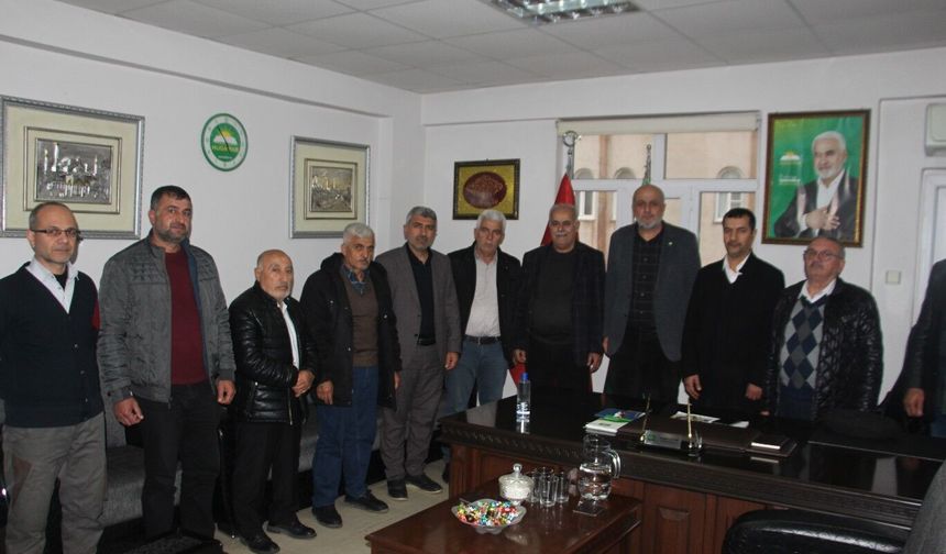 HÜDA PAR Mardin İl Başkanlığı teşkilatla bayramlaştı