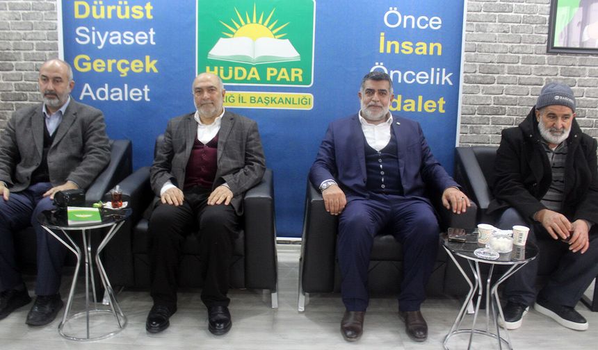 HÜDA PAR'dan Elâzığ'da bayramlaşma programı