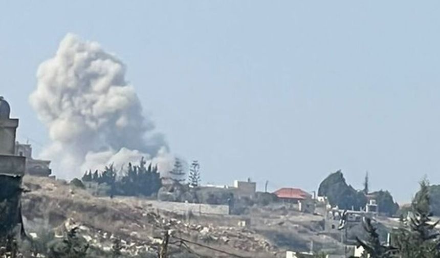 İşgalcilerden Lübnan'ın güneyine ve Beyrut'a saldırı: 9 şehit