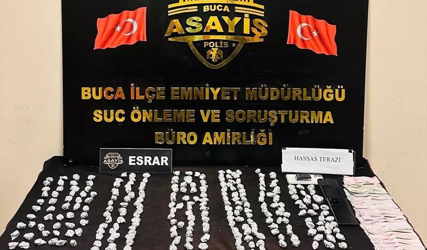 İzmir'de uyuşturucu operasyonu: 1 tutuklama